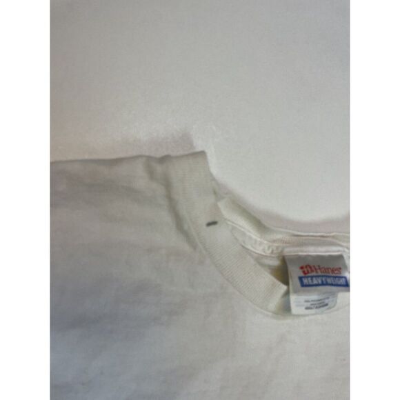 VINTAGE Key Biscayne Triathlon Trilogy 2004 Graphic T-shirt Men Medium White - Picture 4 of 10